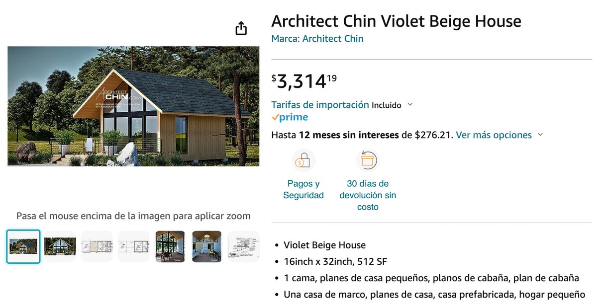 Amazon tiene múltiples opciones para construir casas.