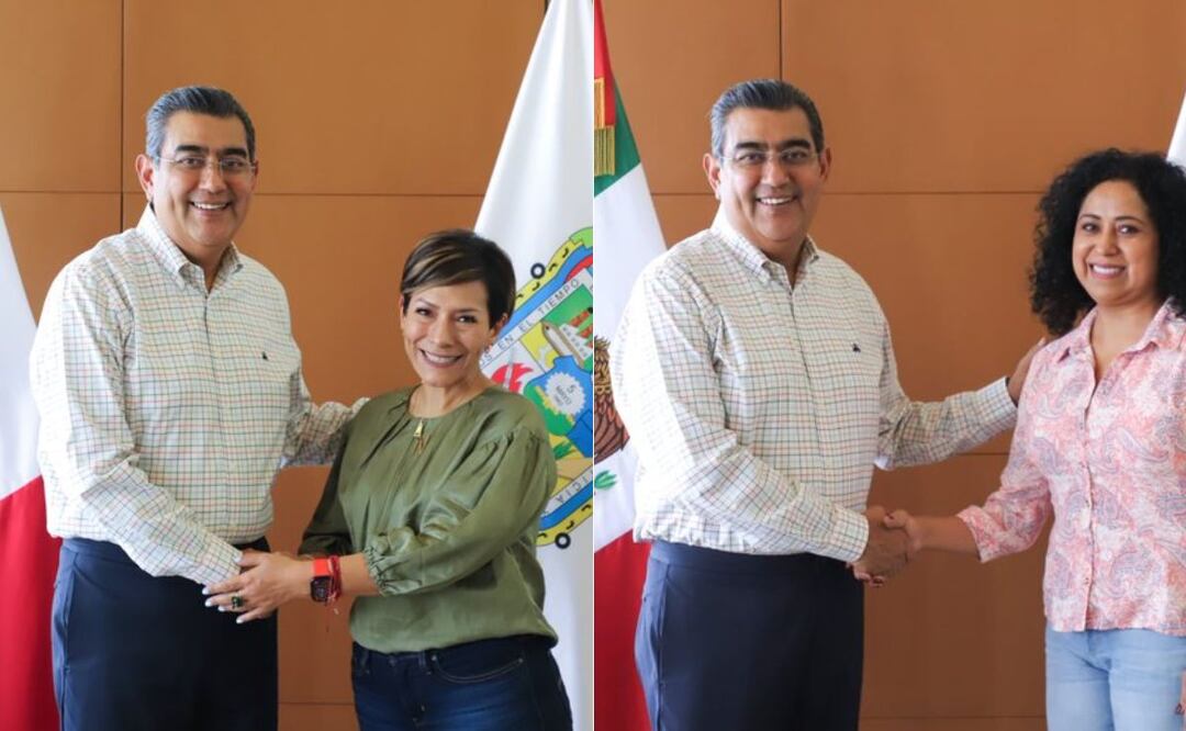 El gobernador de Puebla anunció los nuevos nombramientos | Foto: X Sergio Salomón