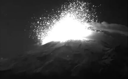 Explosión del Popocatépetl deja vidrios rotos y aterra a pobladores de Atlixco