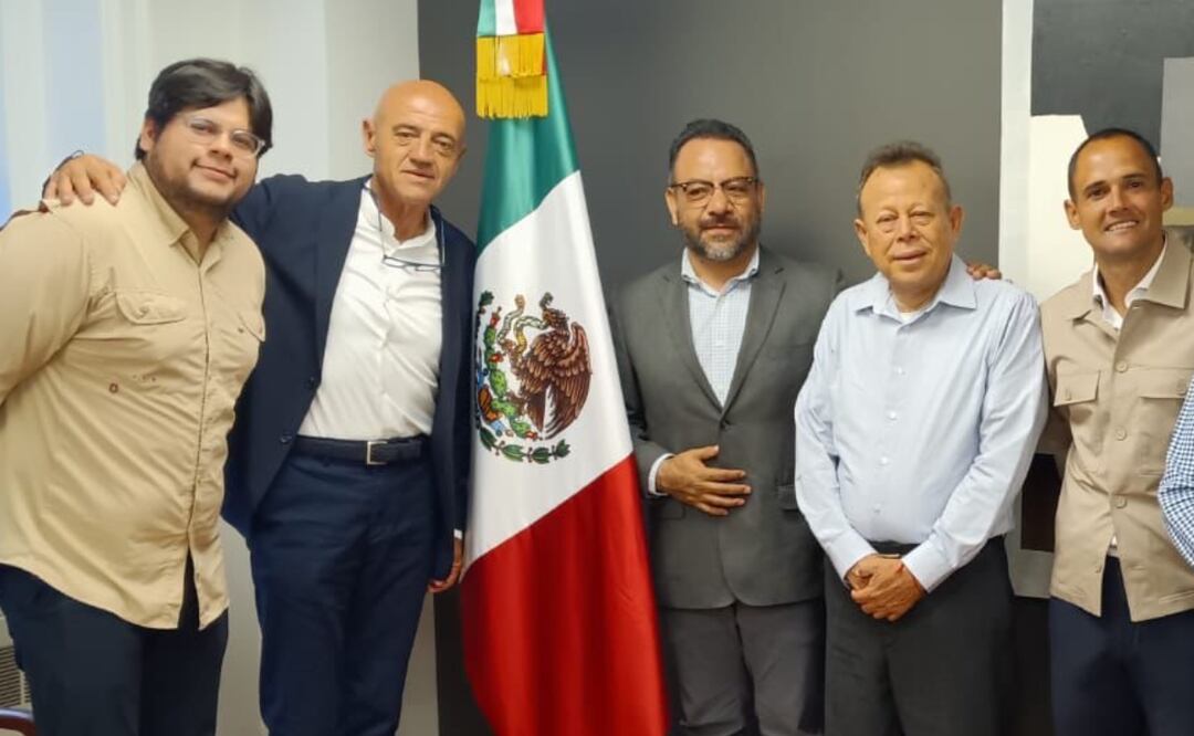 El rector José Luis Sánchez Solá, prioriza en vínculos que sumen a la preparación académica de estudiantes | Foto: Gobierno del Estado.
