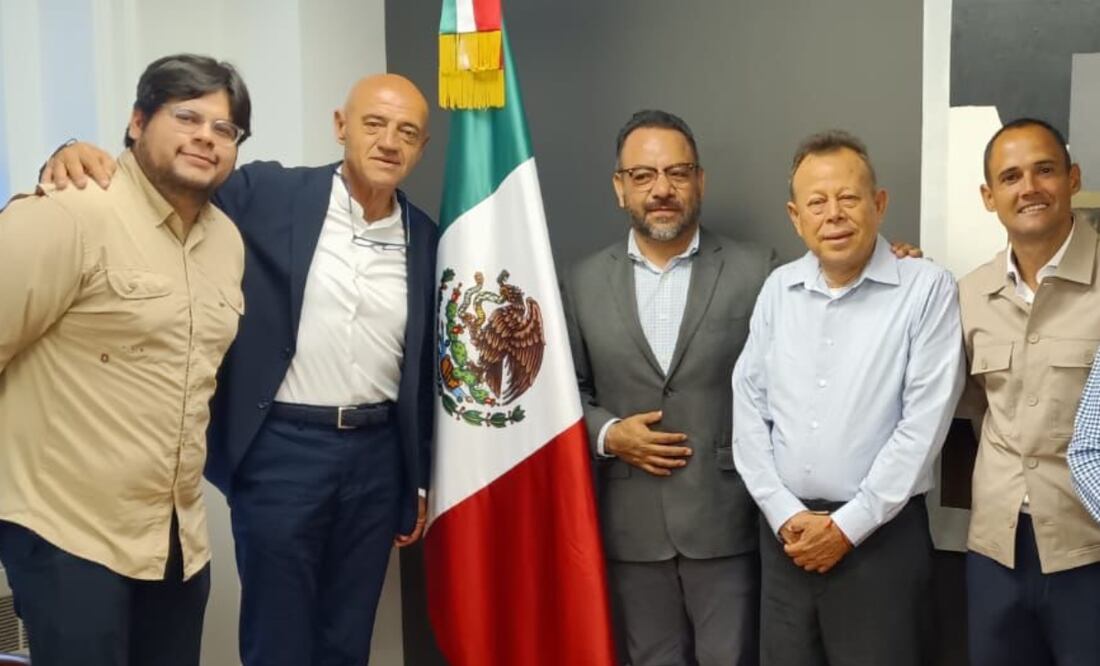 El rector José Luis Sánchez Solá, prioriza en vínculos que sumen a la preparación académica de estudiantes | Foto: Gobierno del Estado.