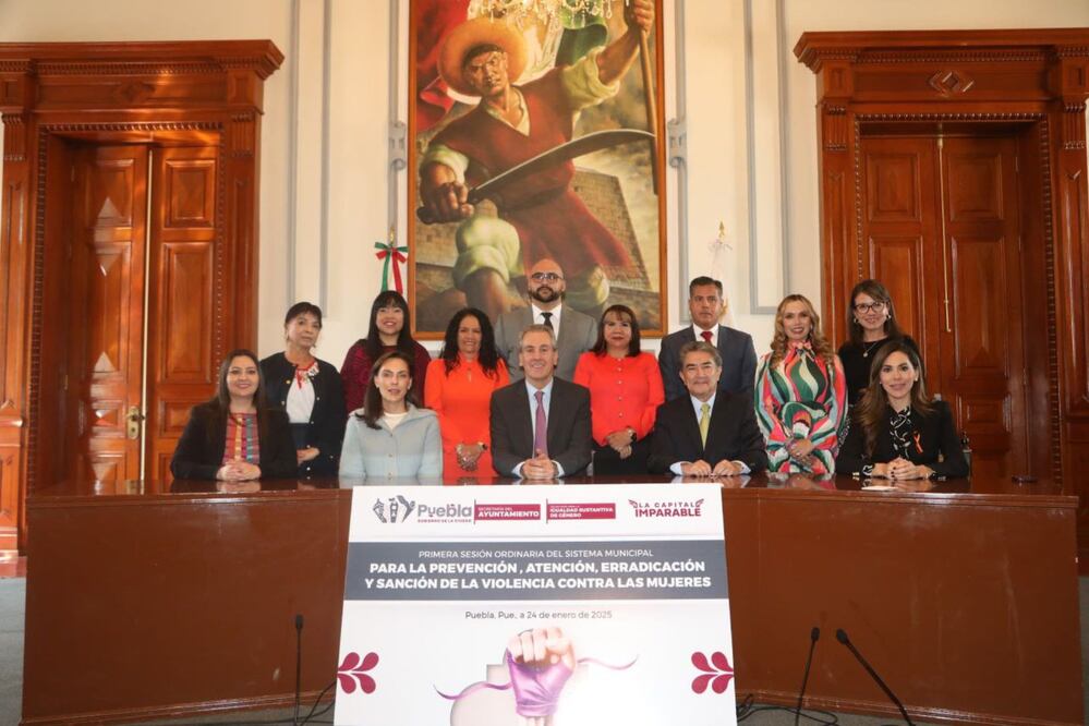 El Gobierno de la Ciudad trabaja para atender las acciones de prevención y atención de la violencia de género | Foto: Ayuntamiento de Puebla