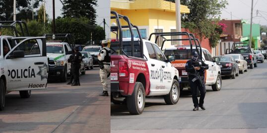 Detienen a policía y guardias nacionales en Coronango por escándalo y amenazas a vecinos