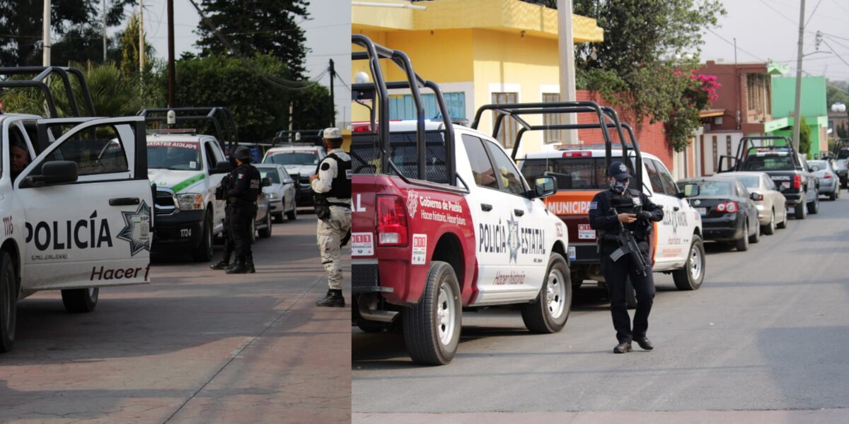 Policía en Coronango / Foto Es Imagen