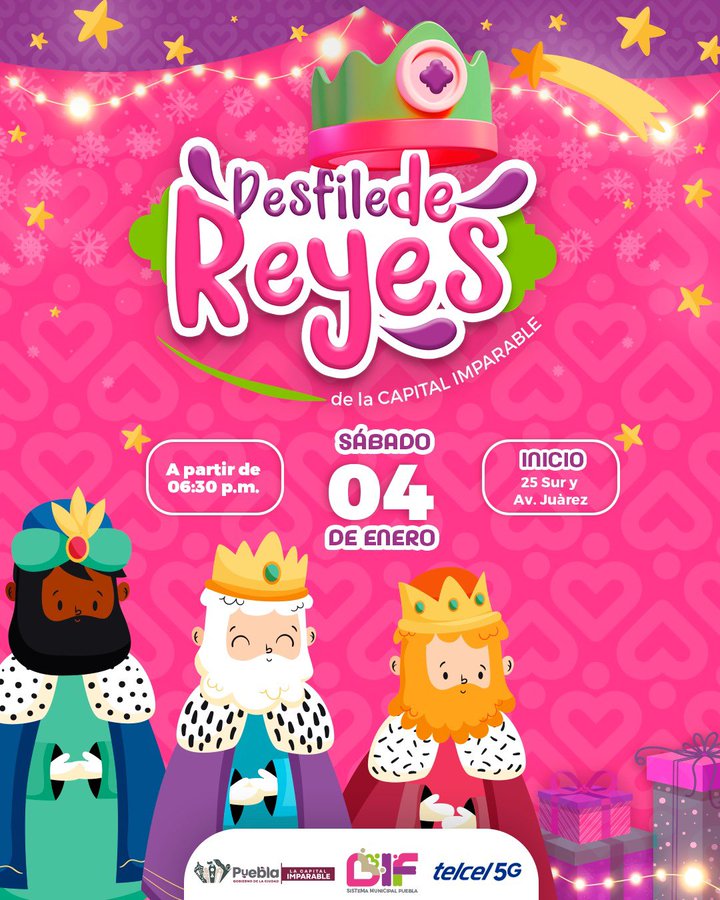 Desfile de Reyes Magos / Ciudad de Puebla