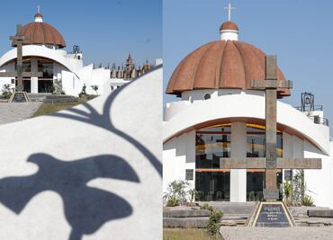 Por qué la iglesia de San Pedro Cholula tiene una cruz invertida en su entrada