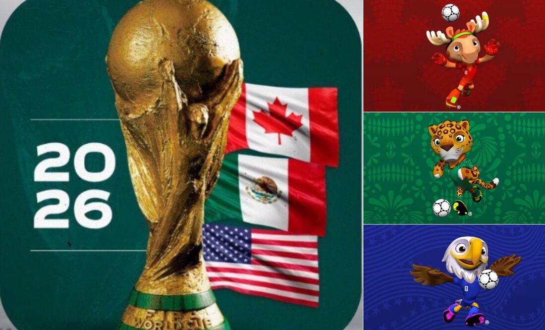 Fueron presentadas las nuevas mascotas del Mundial 2026 | Foto: FIFA/Especial