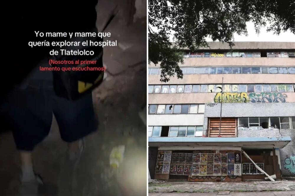 El video en el hospital de Tlatelolco fue compartido por el usuario @jama\_jb en TikTok | Foto: Captura de TikTok / Archivo El Universal