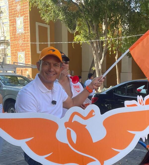 Rafael Cañedo Carrión aceptó debatir con otros candidatos a la alcaldía de Puebla | Foto: Facebook Revista CG