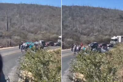 “Mejor no me ayudes, compadre”: camioneta cae a barranco tras fallido auxilio en Puebla