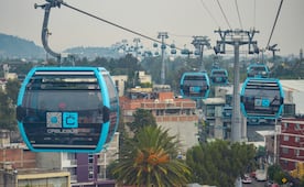 VIDEO Usuarios del Cablebús en CDMX viven momentos de pánico durante tormenta eléctrica