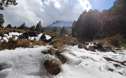 Estas son las zonas de Puebla donde se pronostica caída de nieve