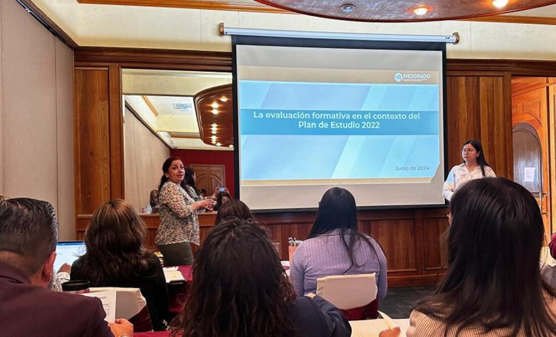 Taller “La evaluación diagnóstica y formativa en el marco de la Nueva Escuela Mexicana” | Foto: SEP