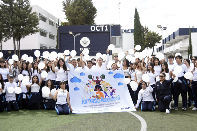 Se suma BUAP a Jornada Nacional por la Paz y contra las Adicciones