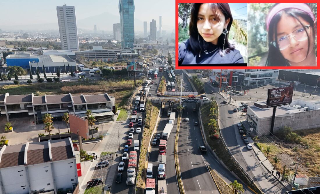 Bloquean autopista Puebla-Atlixco por la desaparición de dos adolescentes en Santa Isabel Cholula I Foto: EsImagen/Redes Sociales