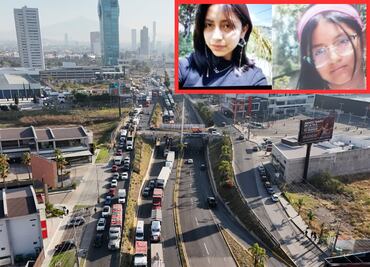 Bloquean autopista Puebla-Atlixco por la desaparición de dos adolescentes en Santa Isabel Cholula