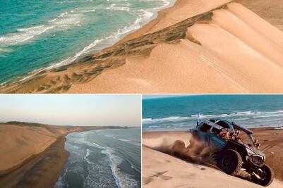 Esta es la playa más cercana a Puebla y te sentirás en el Sahara por sus dunas de arena