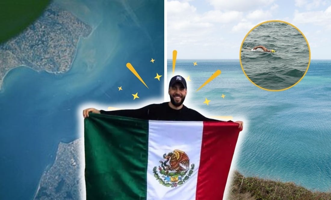 Abraham Jauli atravesó el Canal de la Mancha en 17 horas | Foto: Channel Swimming Association Ltd / Redes sociales / wikipedia