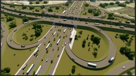 Así será el distribuidor vial de Atlixcáyotl y Periférico Ecológico