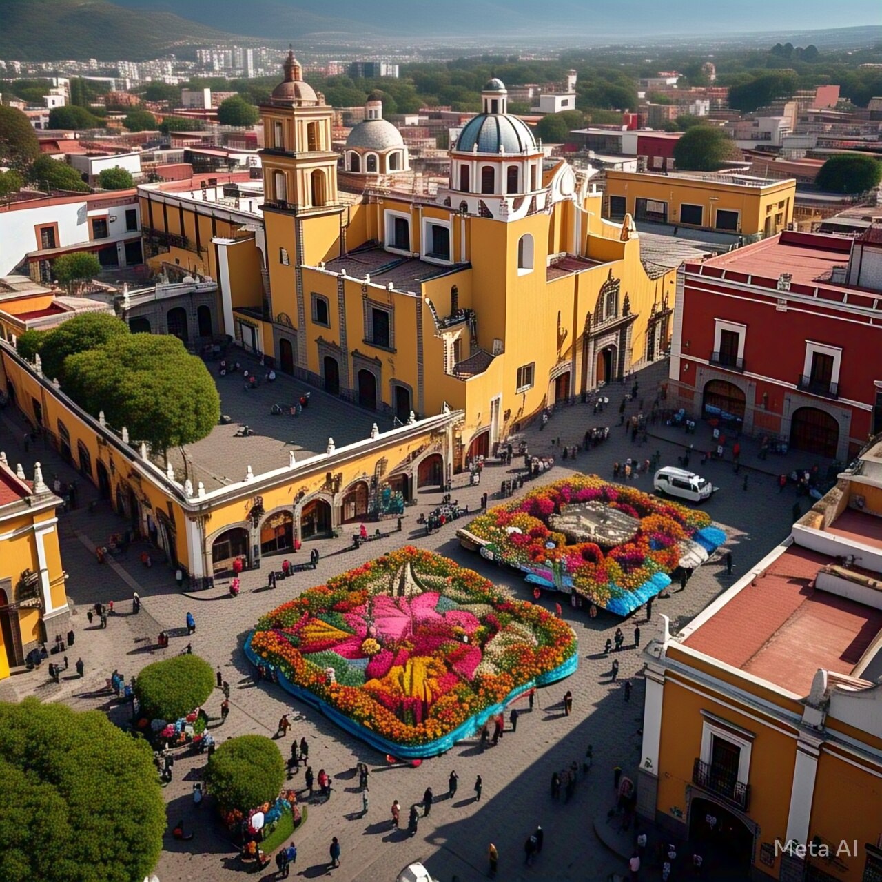 Los Pueblos Mágicos de Puebla más visitados en Semana Santa 2025 / Foto Meta AI