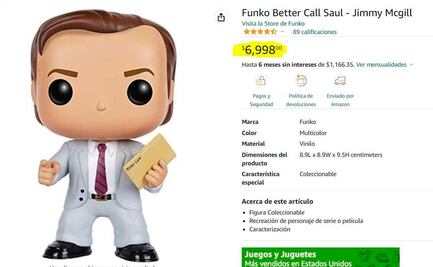 Funko de Jimmy McGill se vende en internet en $7 mil