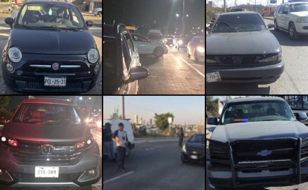 Aseguran 5 autos en operativo antirobo | Foto: FGE