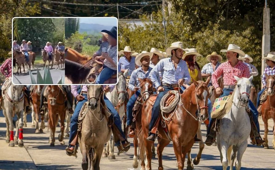 VIDEO Graban a niños consumiendo alcohol en cabalgata de la Feria Acateno 2026