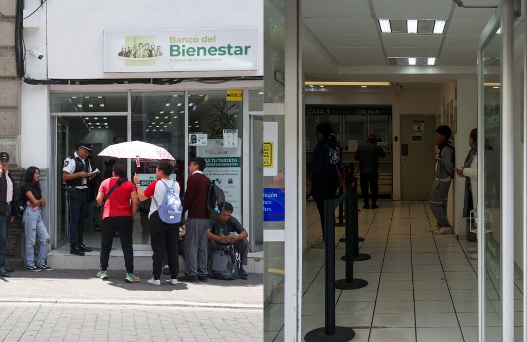 Empleos en el Banco del Bienestar / Fotos EsImagen