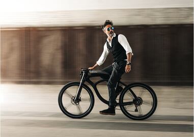 Esta es la bicicleta eléctrica que mide la contaminación del aire