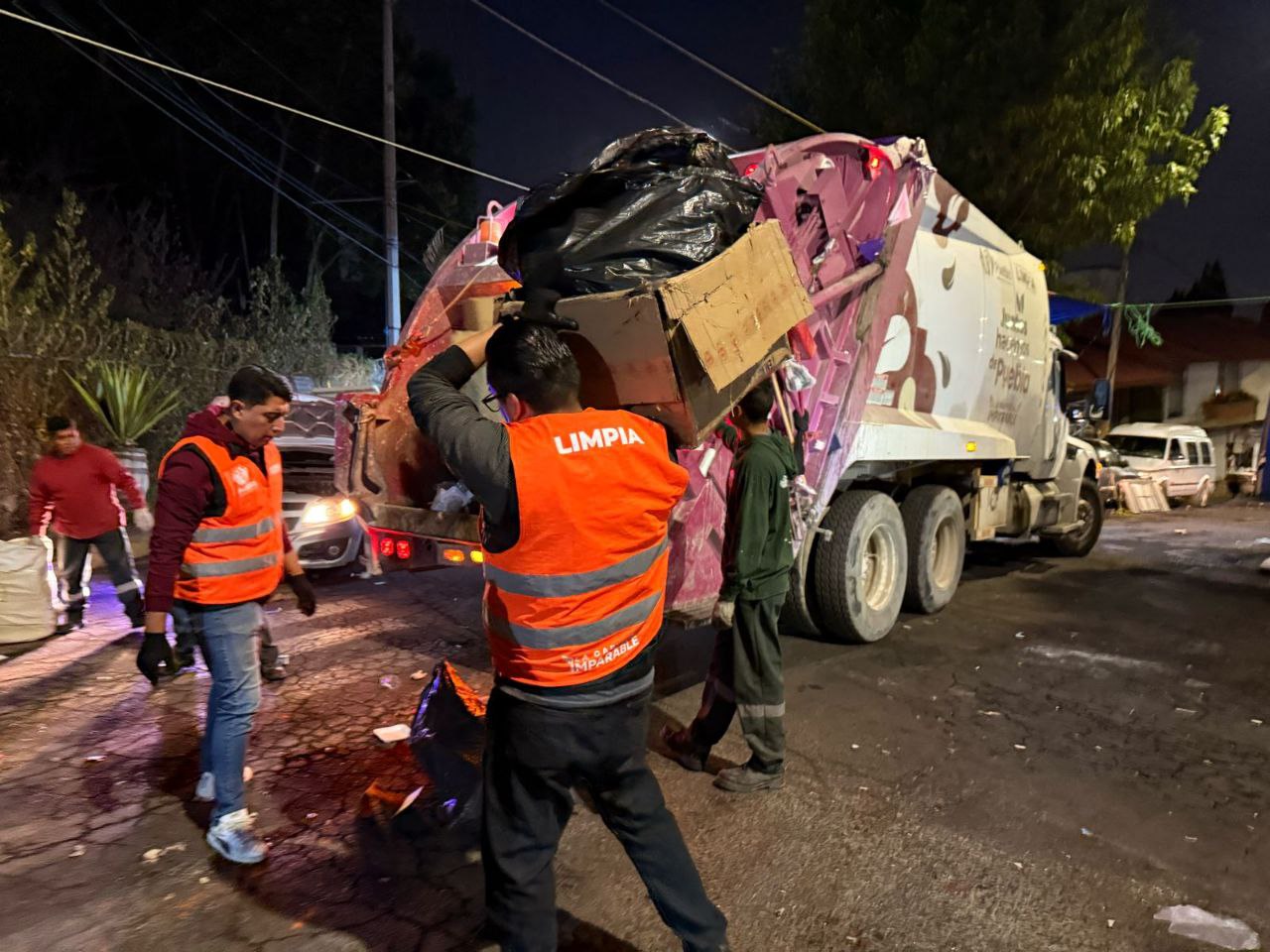 El servicio de recolección de basura operará de manera normal en Puebla | Fotos: Ayuntamiento de Puebla