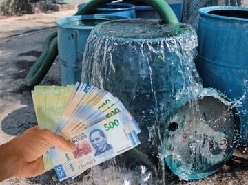 ¿Cuánto cobra una pipa de agua para llenar un tinaco?