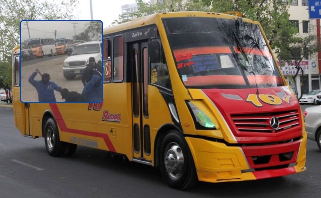 Se reportó una violenta riña entre de conductores de transporte público en Puebla | Foto: Redes Sociales / Código Rojo