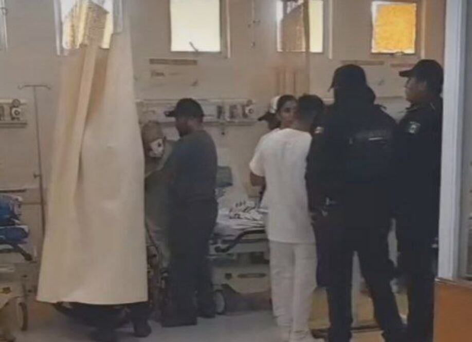 Activista en hospital de Veracruz / Captura de pantalla Alchichica Tv