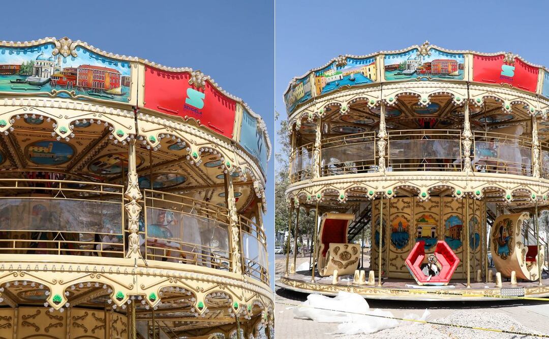 Un carrusel formará parte del nuevo Parque Sendela en Puebla | Foto: EsImagen