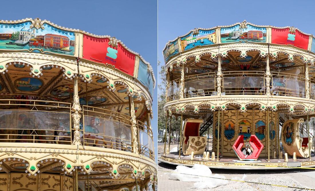 Un carrusel formará parte del nuevo Parque Sendela en Puebla | Foto: EsImagen