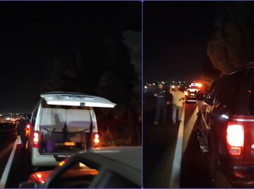 Asalto masivo en la autopista Puebla-Atlixco, hay 12 conductores afectados