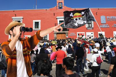 Qué significa la bandera pirata que apareció en la Marcha de la Generación Z
