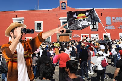 Qué significa la bandera pirata que apareció en la Marcha de la Generación Z