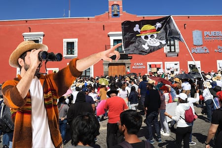 Qué significa la bandera pirata que apareció en la Marcha de la Generación Z