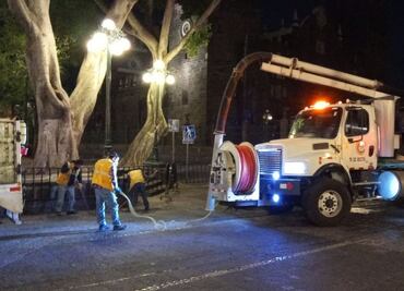 Desazolvan drenaje para evitar inundaciones