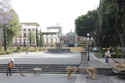 Secrecía en torno al proyecto de remodelación del zócalo de Puebla 