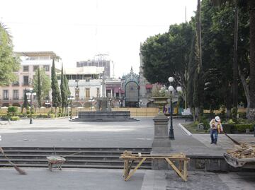 Secrecía en torno al proyecto de remodelación del zócalo de Puebla