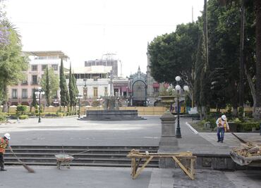 Secrecía en torno al proyecto de remodelación del zócalo de Puebla