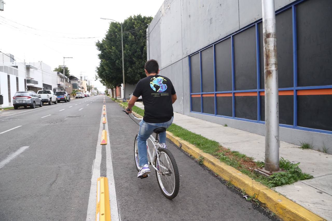 El Ayuntamiento de Puebla habilitó más ciclovías en calles y avenidas | Fotos Ayuntamiento de Puebla
