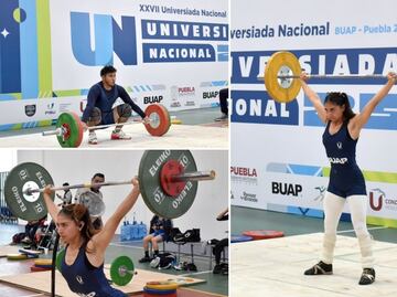 BUAP obtiene cinco medallas en levantamiento de pesas
