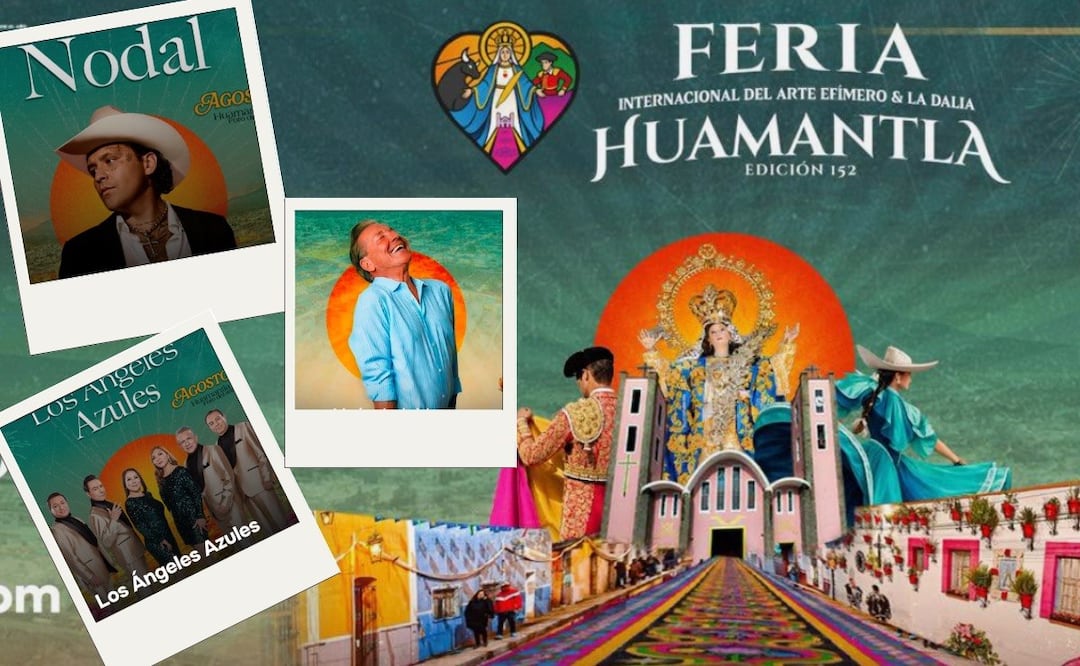 Christian Nodal, Ricardo Montaner y Los Ángeles Azules encabezan la cartelera de la Feria Internacional de Huamantla | Foto: RRSS