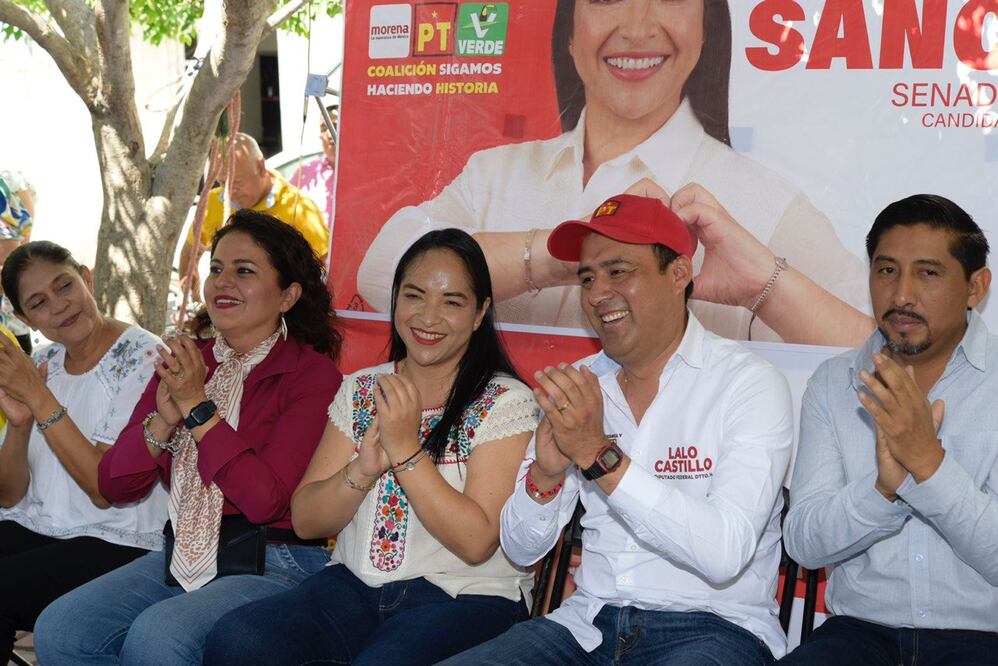 Liz Sánchez y Lalo Castillo fueron recibidos por habitantes de la mixteca | Especiales