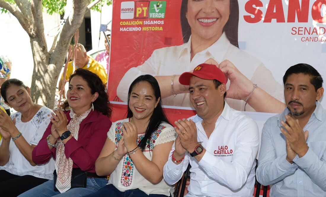 Liz Sánchez y Lalo Castillo fueron recibidos por habitantes de la mixteca | Especiales