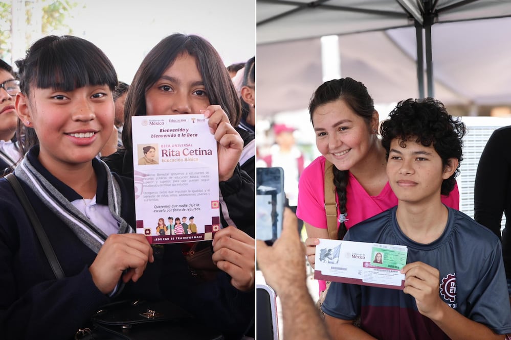 El primer pago del año de la Beca Rita Cetina 2026 se espera para el mes de febrero | Foto: Facebook Julio León