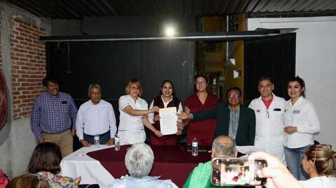 Tonantzin Fernández se compromete a gestionar la construcción de un hospital en San Pedro Cholula